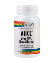 AHCC Plus NAC & Beta Glucan - pentru sistemul imunitar, 30 capsule